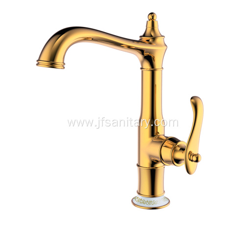 Quality Brass Single-Hole Kitchen Sink Faucet Set